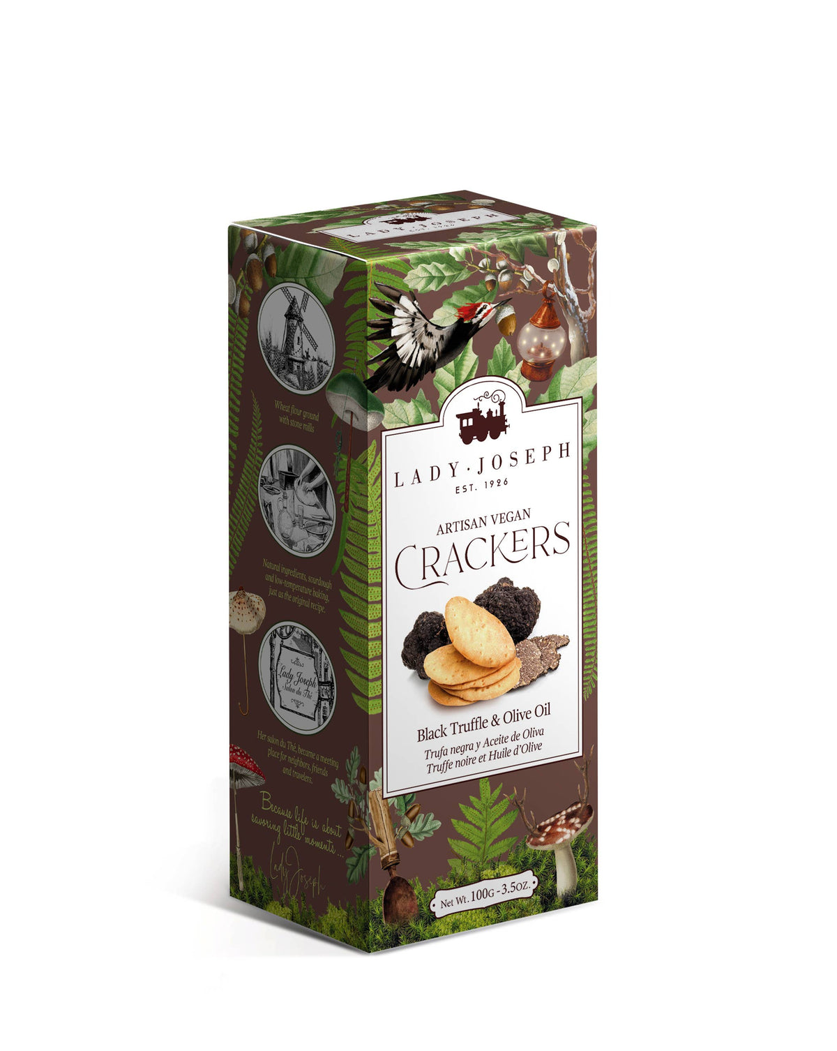 Crackers de Trufa Negra & Aceite de Oliva