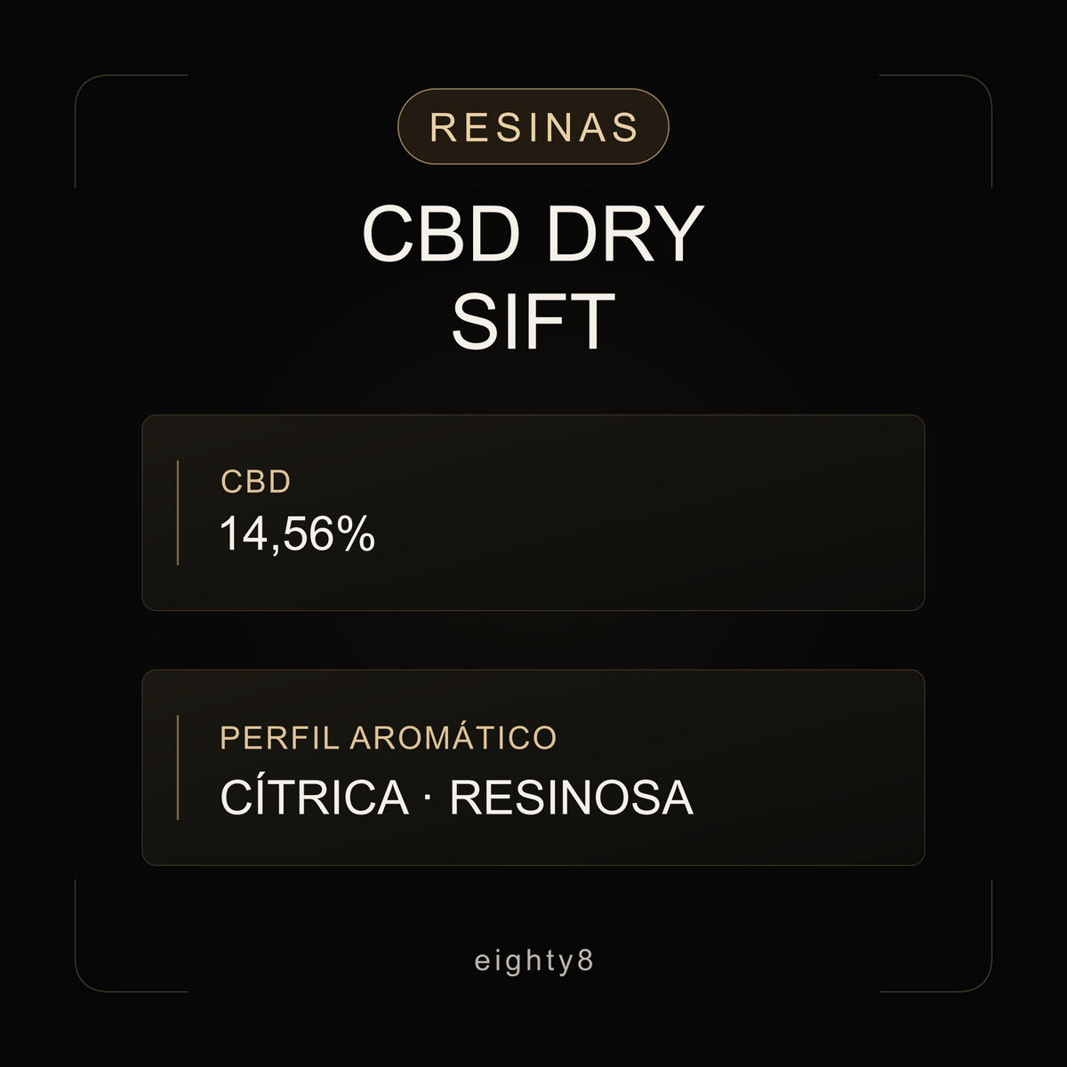 CBD Dry Sift Premium