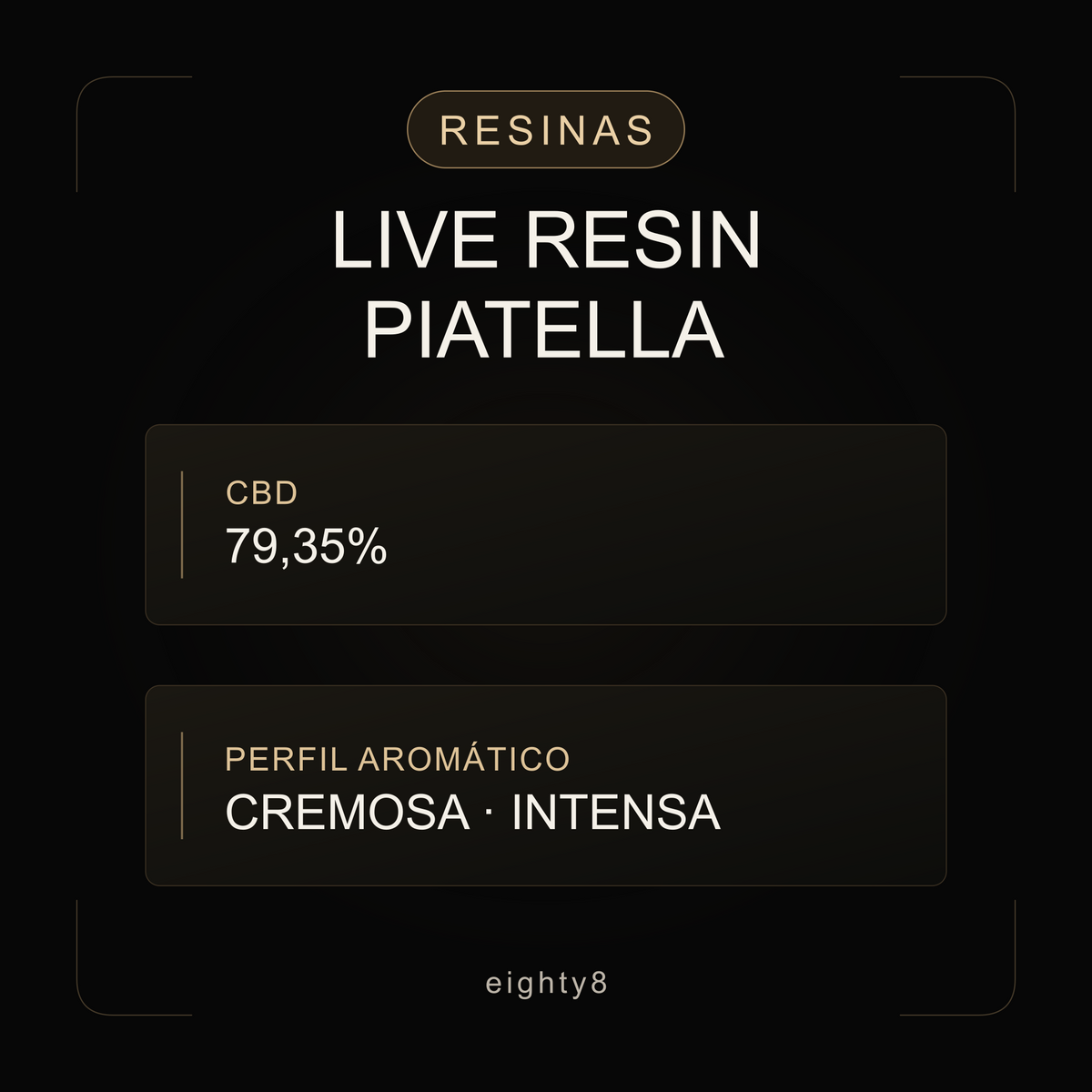 Live Resin Piatella
