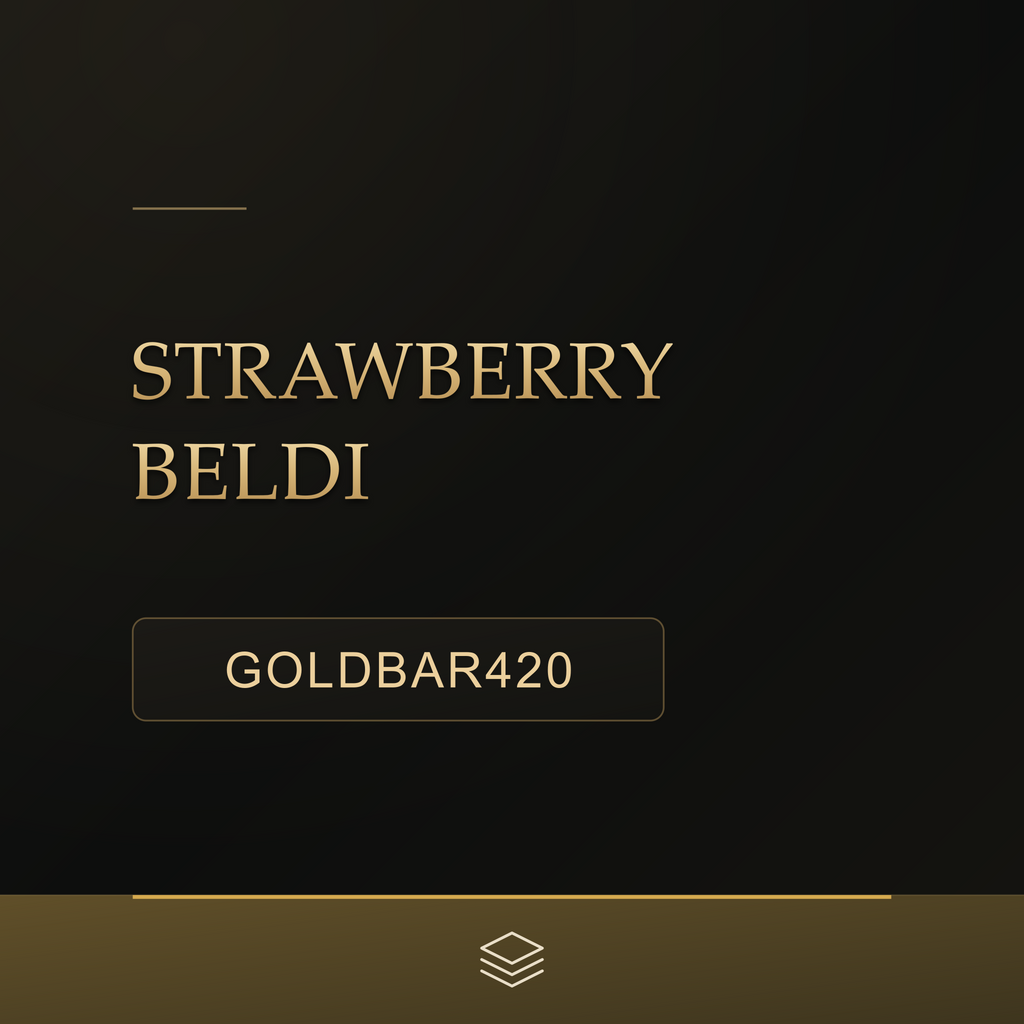 Strawberry Beldi (GOLDBAR420)