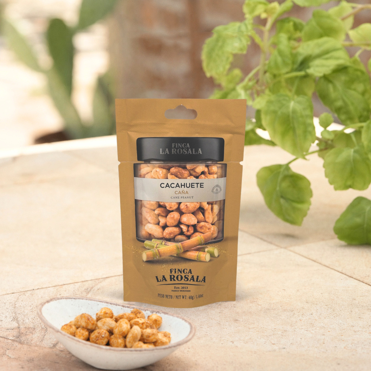 Finca La Rosala Cacahuete Caña, Doypack 40 g