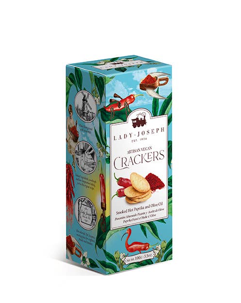Crackers de Pimentón Ahumado Picante
