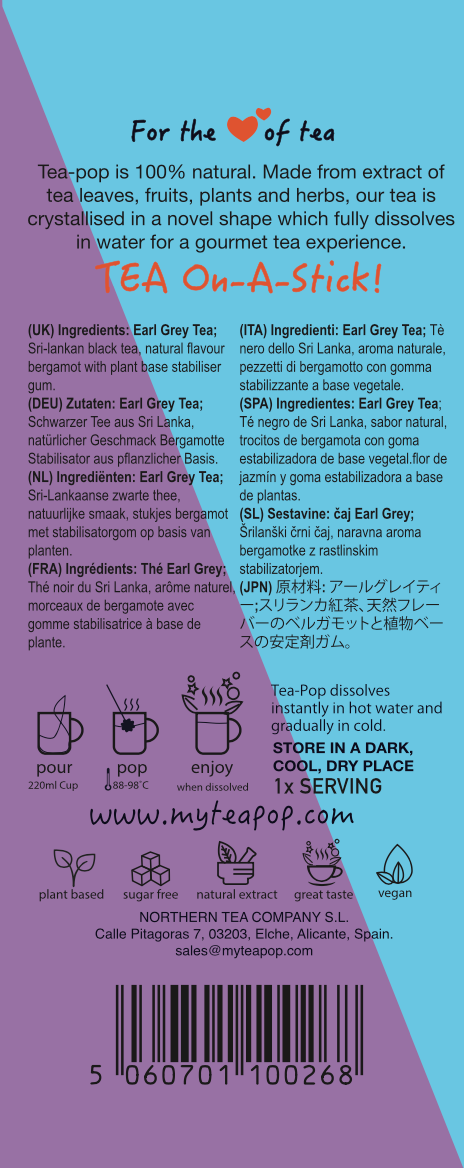 Tea-Pop · Earl Grey
