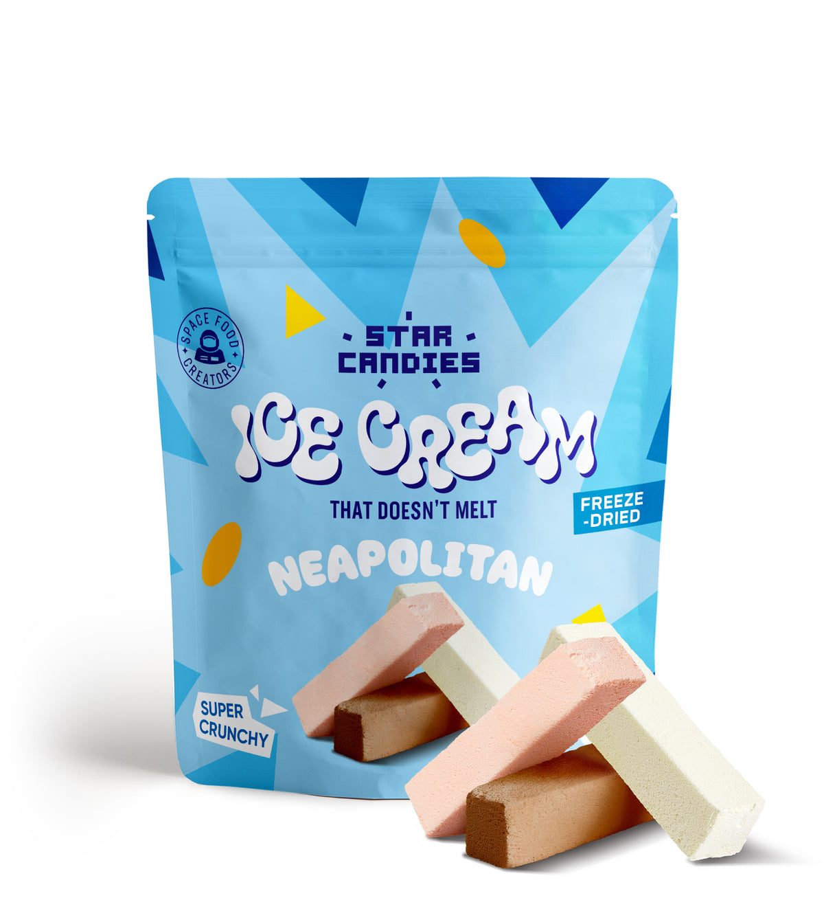 Helado liofilizado Neapolitan STAR CANDIES · 16 g