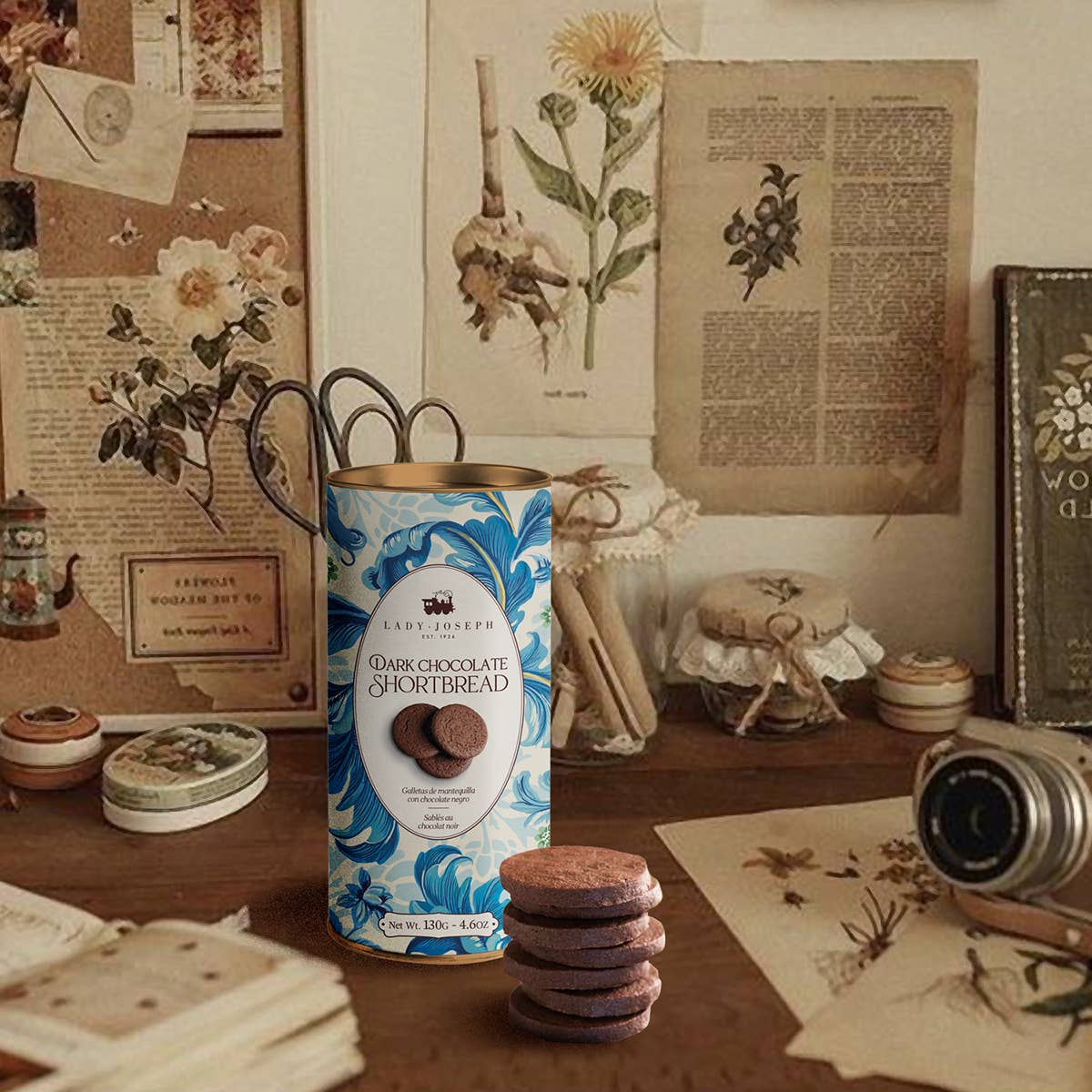 Galletas de Mantequilla & Chocolate Negro