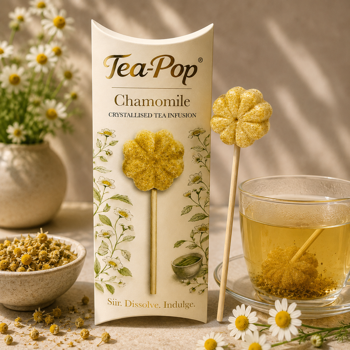 Tea-Pop · Manzanilla