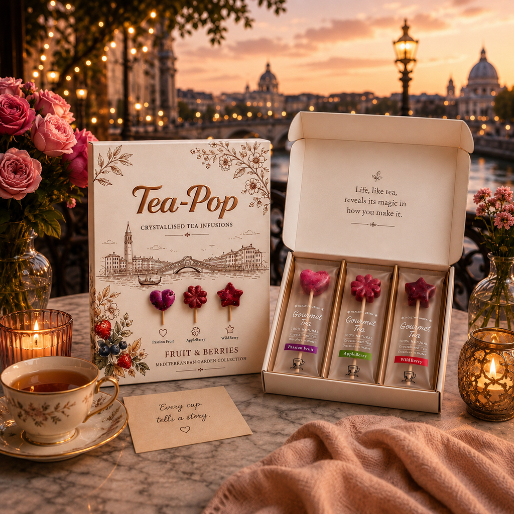 Tea-Pop · Caja Regalo - Infusiones de fruta (6 uds.)