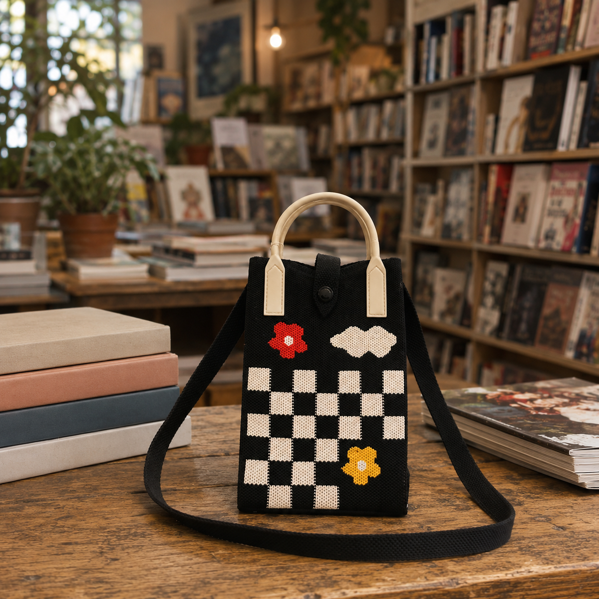 Pixie Bag Arty Flowers