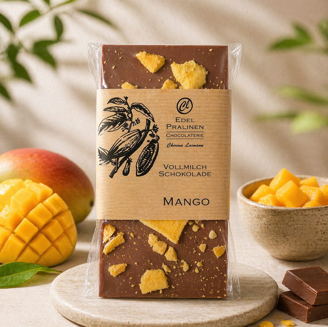 Chocolate con Leche y Mango