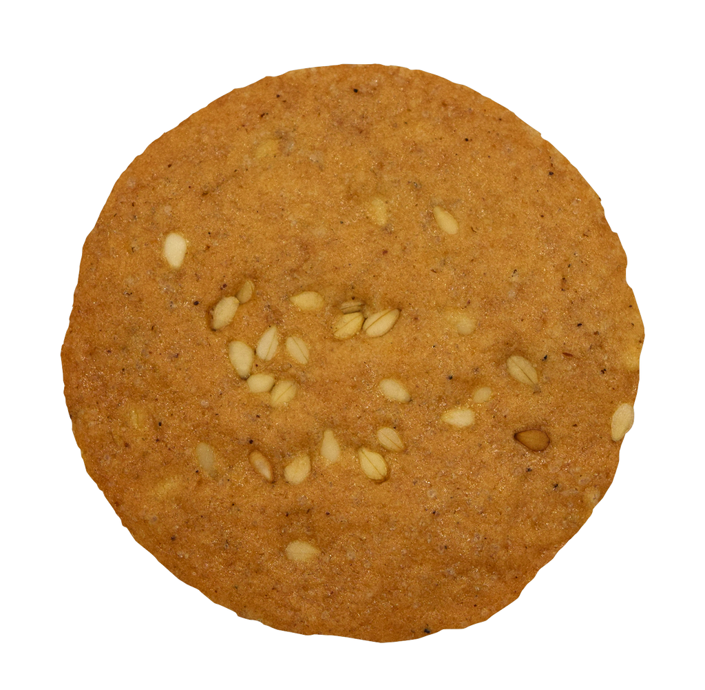 Galletas Finas de Caramelo & Sésamo