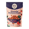 Garbanzos crujientes de tomate y albahaca