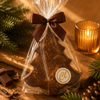 Chocolate con Leche en Forma de Arbol de Navidad