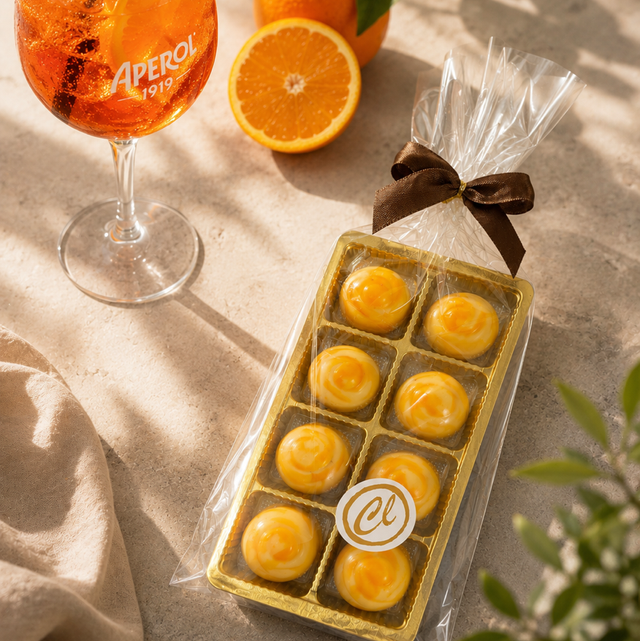 Pralinés de Aperol
