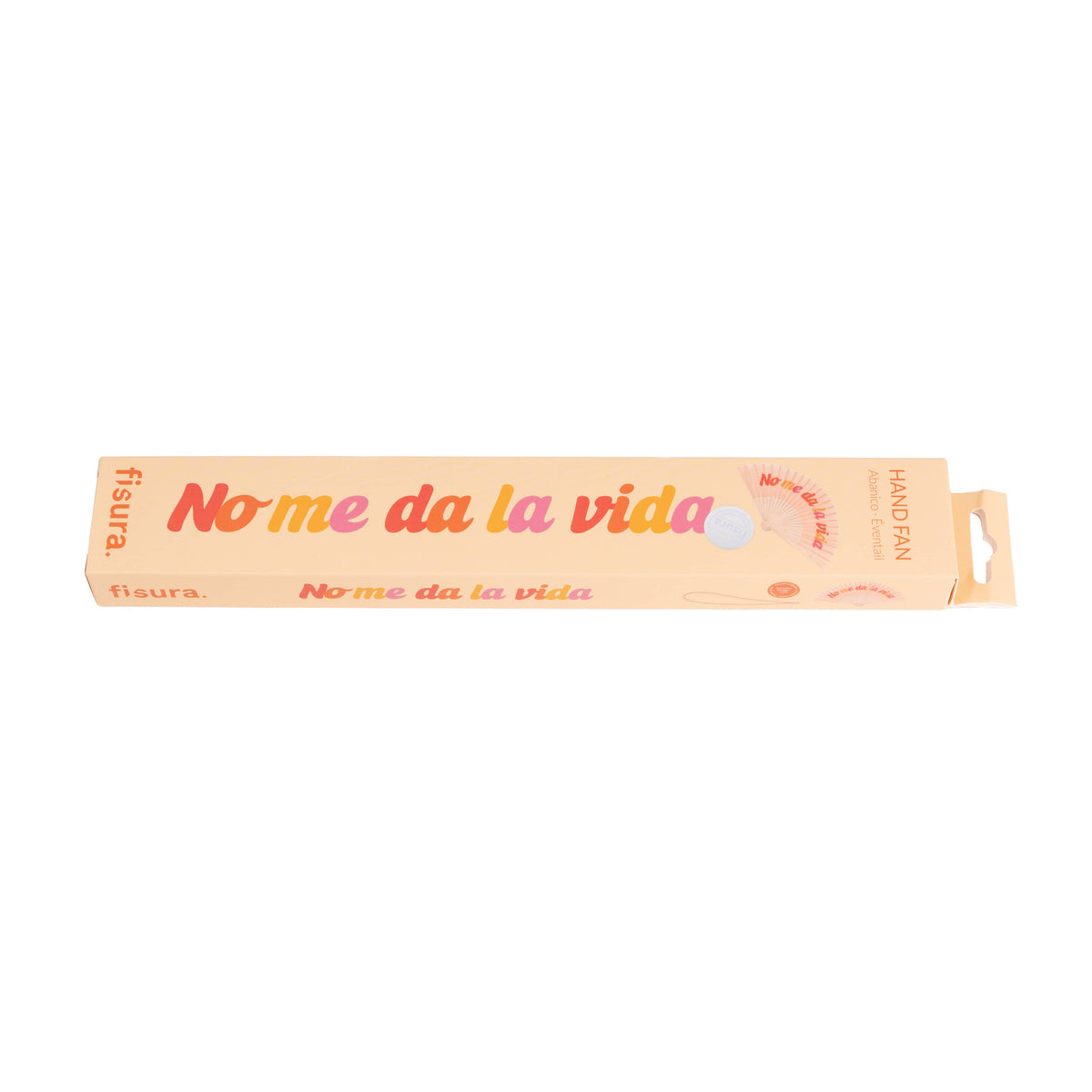 Abanico «No me da la vida» · Fisura