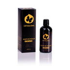 Aceite de masaje Crysalidas · 1500 mg CBD · 100 ml - envase original sobre fondo blanco