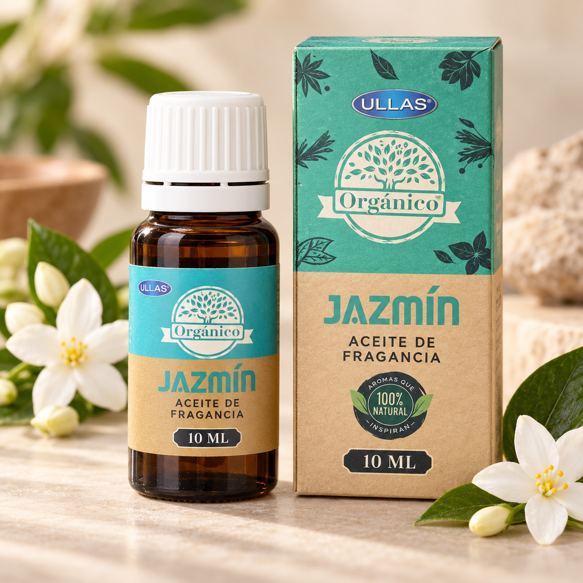 Aceite de fragancia Ullas - Jazmín 10 ml