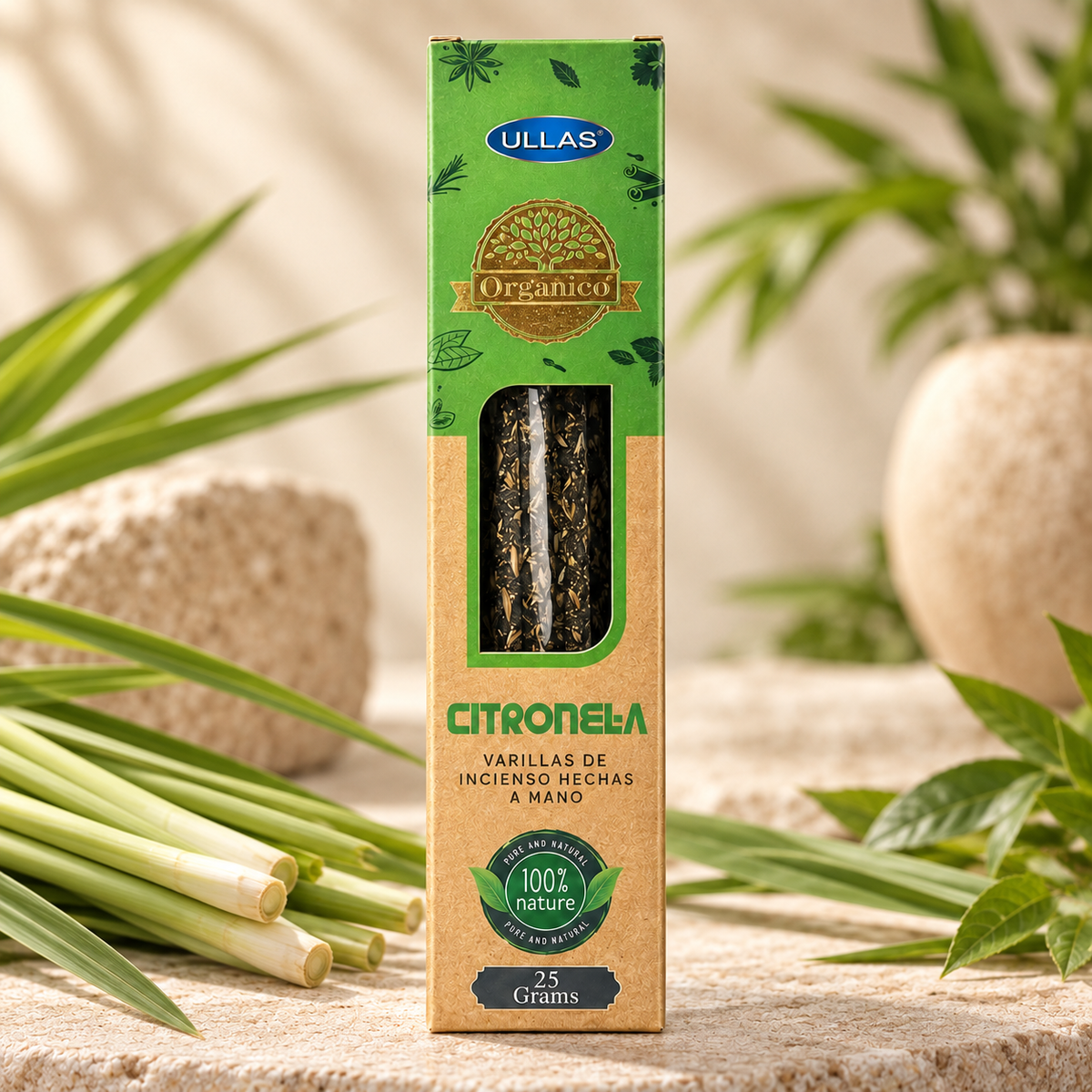 Incienso natural Citronela