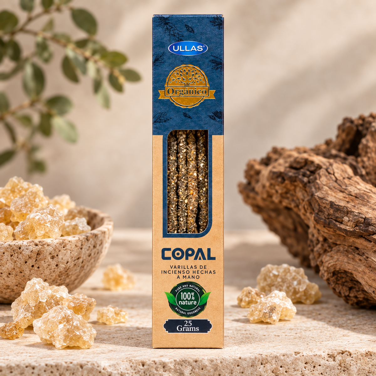 Incienso natural Copal Ullas · 25 g