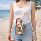 Pixie Bag Capybara y Cocodrilo