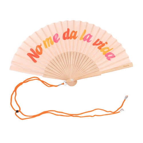 Abanico «No me da la vida» · Fisura