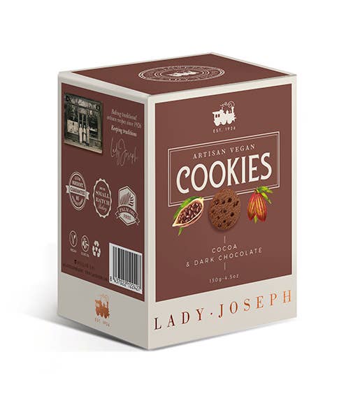 Galletas de Cacao & Chocolate Negro