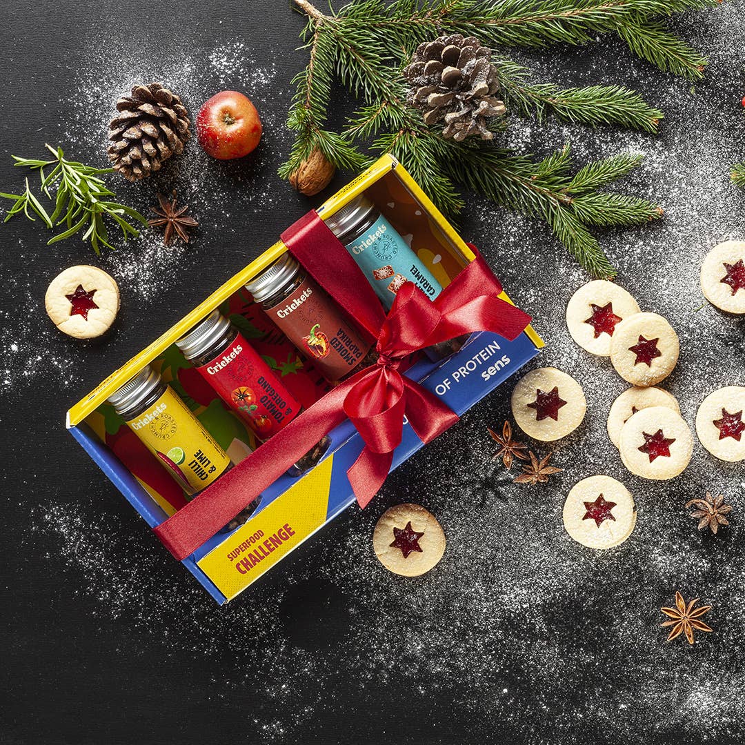 Insectos Comestibles Tostados (Caja de regalo)