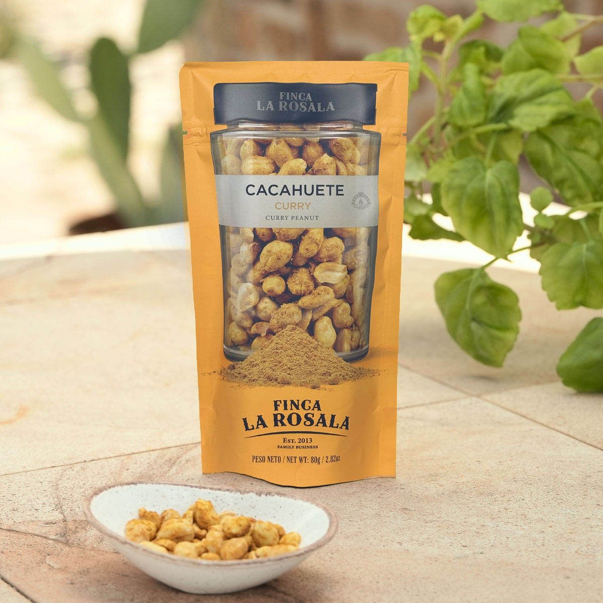 Finca La Rosala Cacahuete Curry, Doypack 80 g