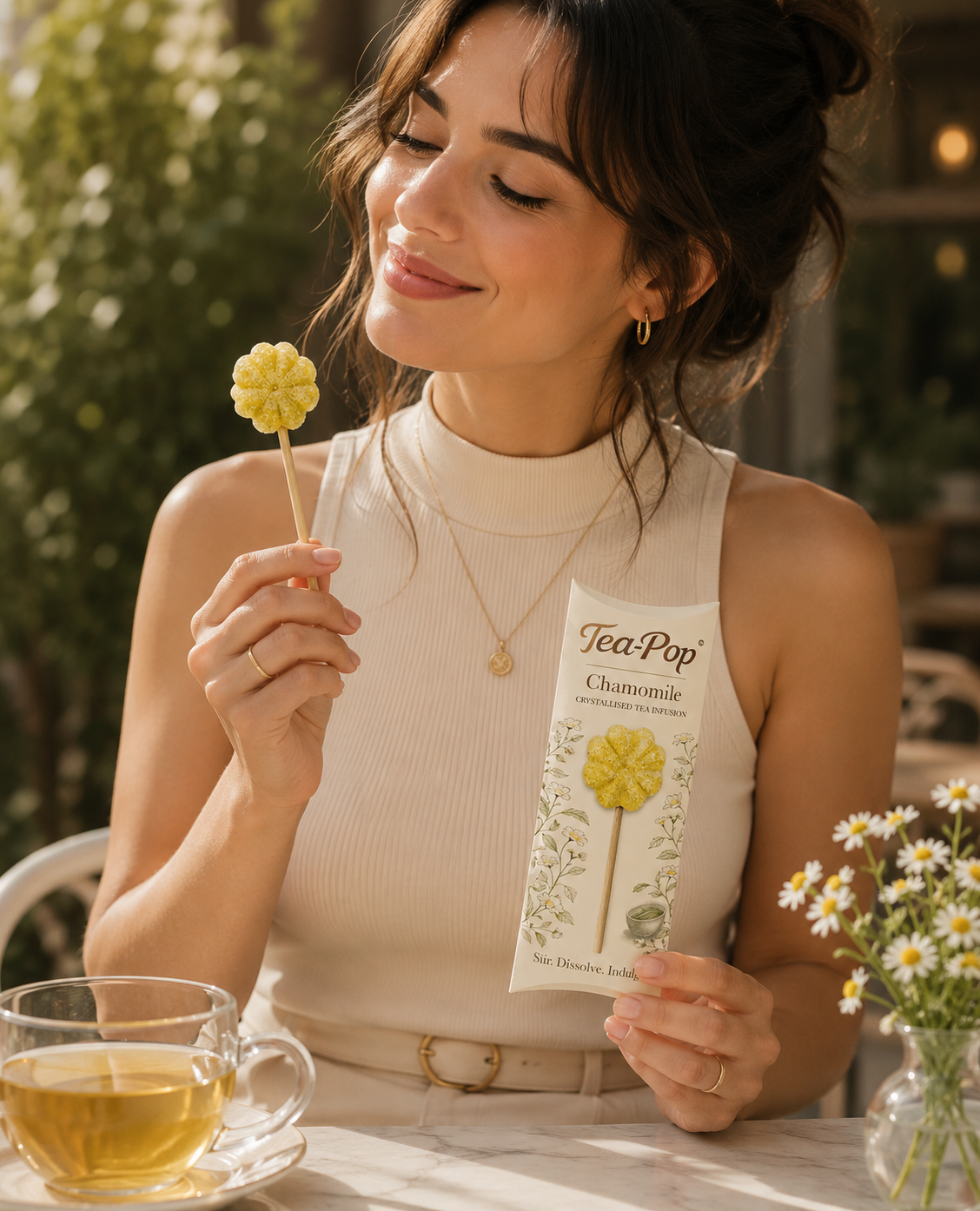 Tea-Pop · Manzanilla