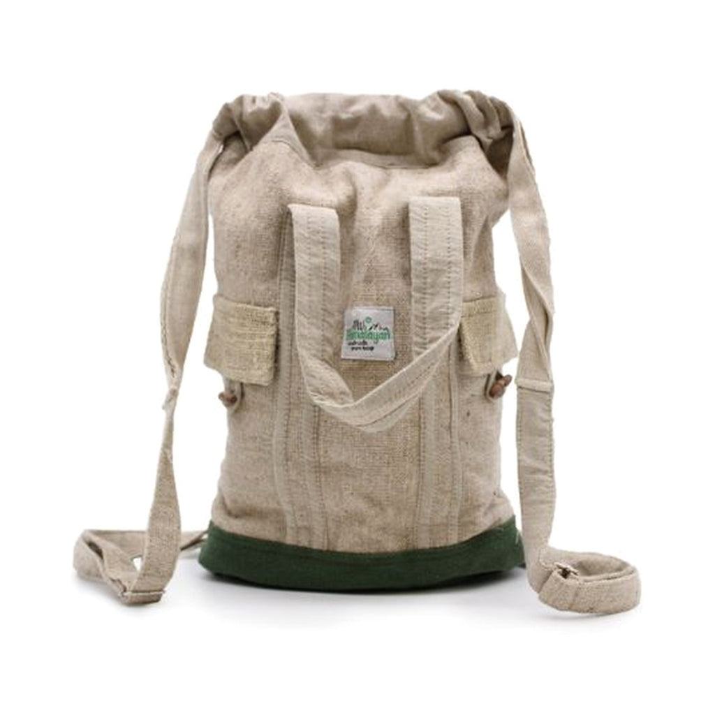 Mochila portátil de cáñamo