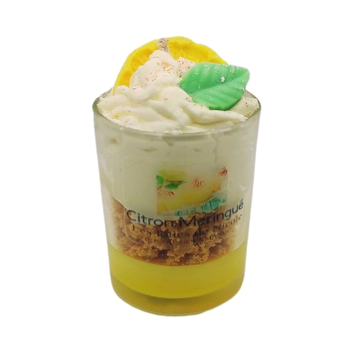 Vela Gourmet Pequeña Merengue de Limón
