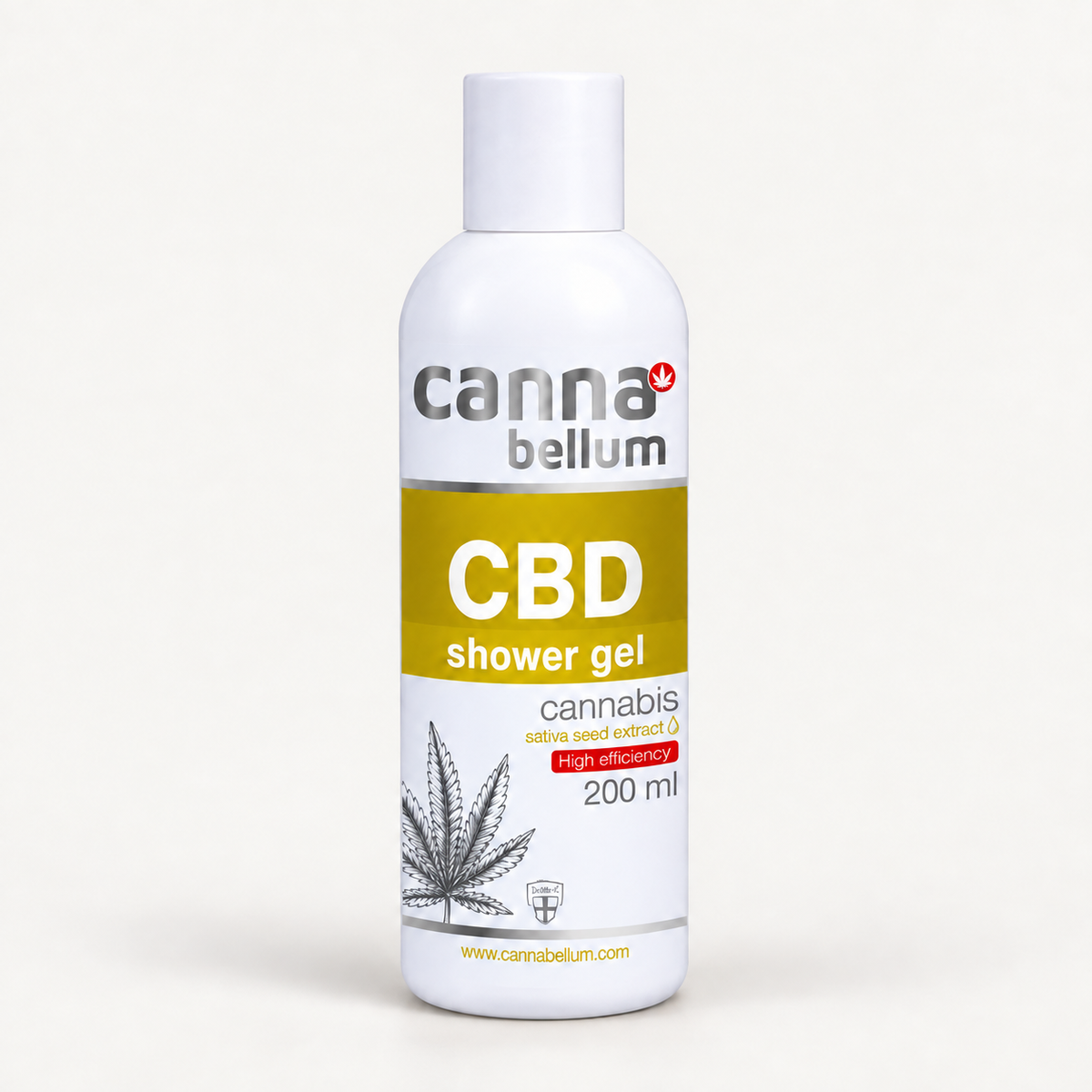 Gel de ducha Cannabellum CBD · 200 ml — envase del producto