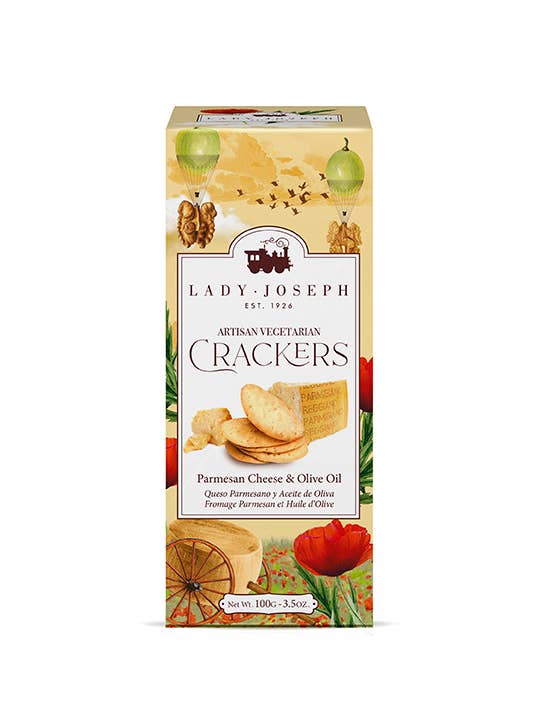 Crackers de parmesano y aceite de oliva