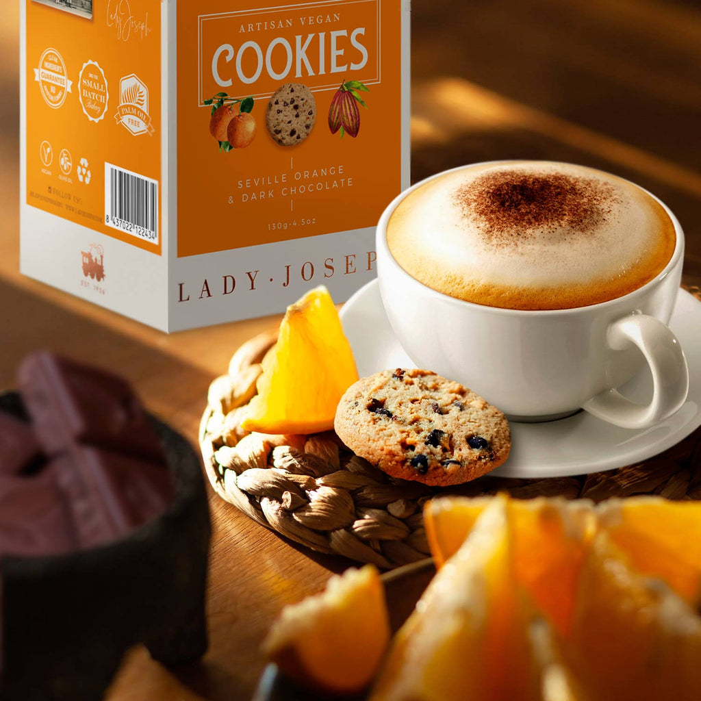 Galletas de naranja de Sevilla y chocolate negro