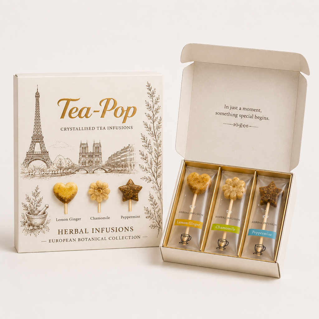 Tea-Pop · Caja Regalo - Infusiones Herbales (6 uds.)