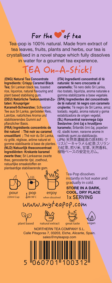 Tea-Pop · Caramelo
